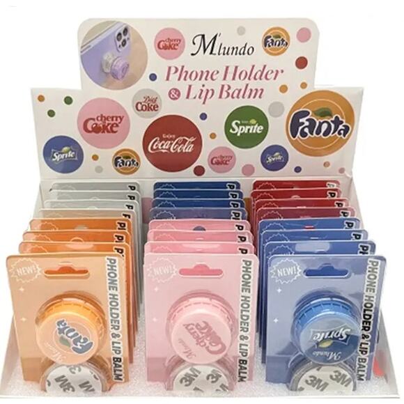 M'lundo Phone Holder Socket & Lip Balm in one! Choice of Flavors - Picture 1 of 1